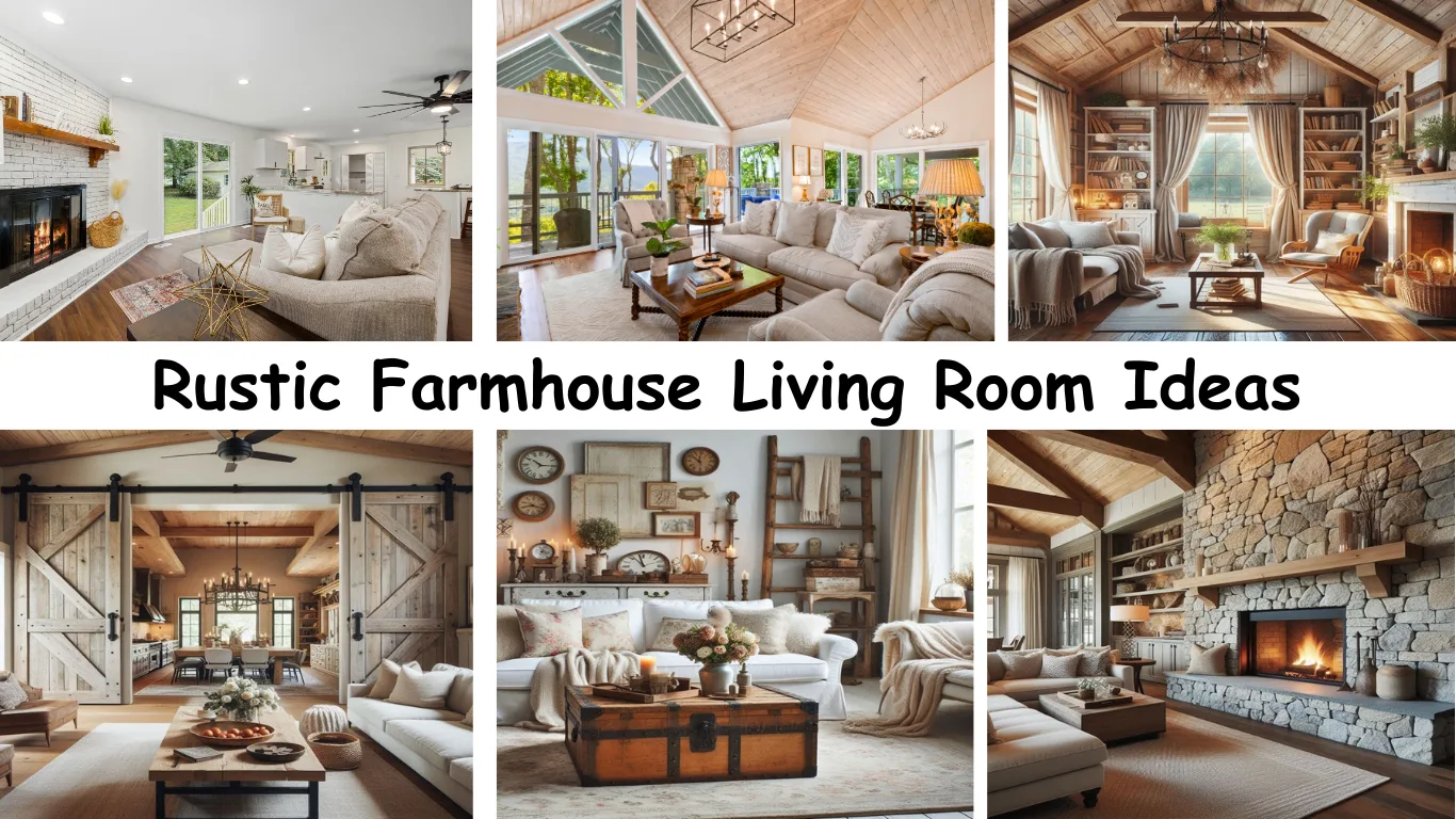 rustic farmhouse living room ideas